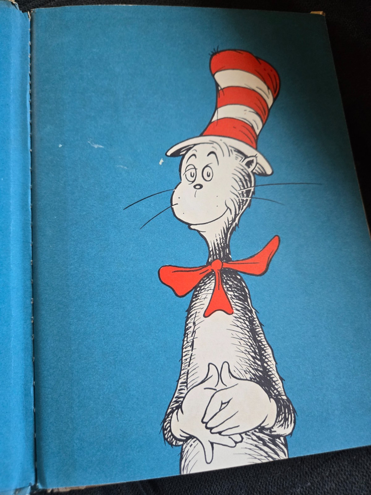 FIRST EDITION The Cat in The Hat, 1957, Red Lettering, Beginning ...
