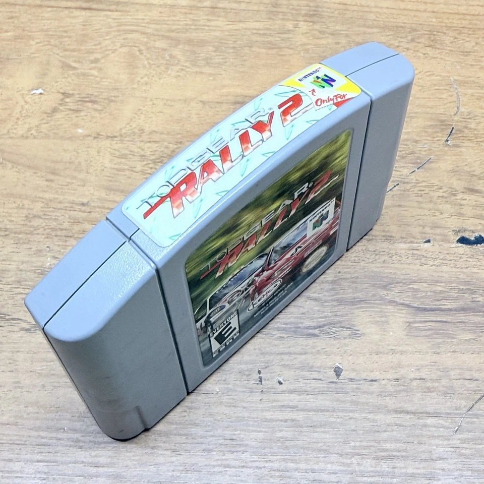 Videojuego Top Gear Rally 2 (Nintendo 64, 1999) N64 Racing Cart solo retro Foto 4 de 4