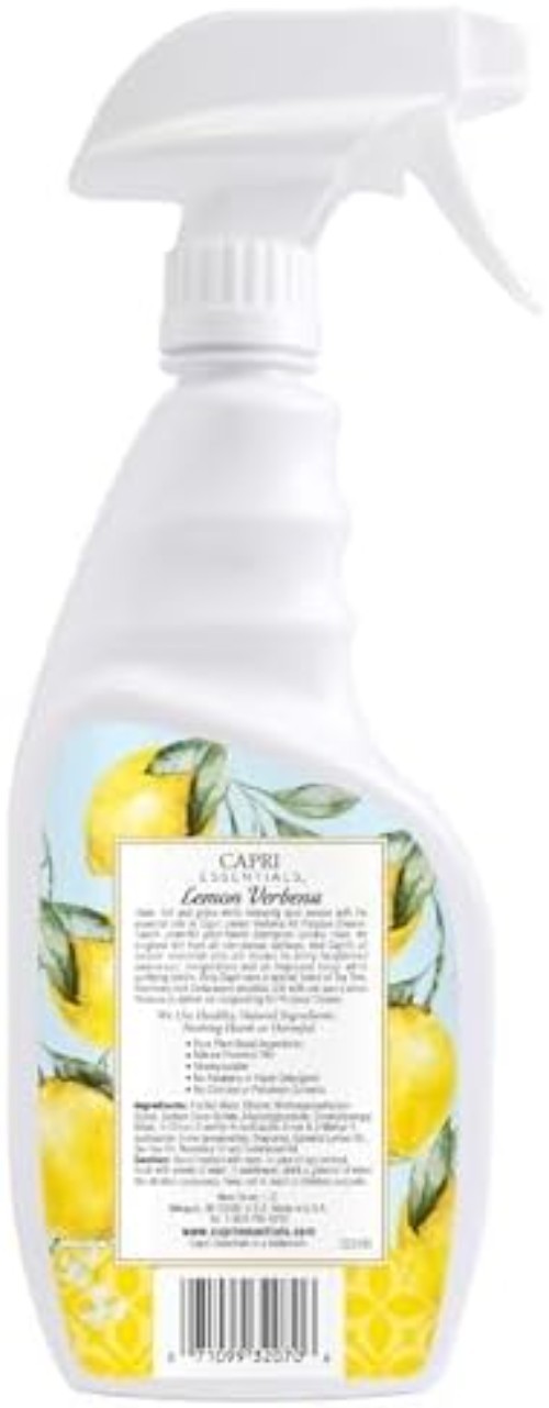 Natural Kitchen Surface Cleaner with Lemon Verbena – Safe for Mirrors and Glass thumbnail 4
