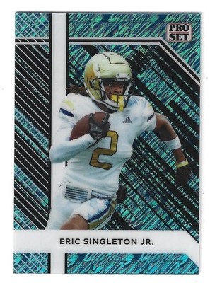 2024 Leaf Collective Eric Singleton Jr Base PSB-98 Light Blue Shimmer 7/20
