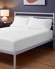 King Size Bed Sheets - 3 Piece - NO Flat Sheet Included - King Sheet Set - So...