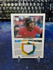 2026 Topps Heritage CCRJRA JOSE RAMIREZ Clubhouse Collection Relic Game Used JSY
