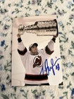 New Jersey Devils SERGEI BRYLIN Signed 4x6 STANLEY CUP Photo HOCKEY AUTOGRAPH
