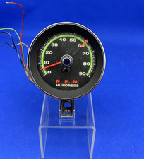 Rac Green Line 9000 Rpm Tachometer Part 355013 Untested Rac Green Line 9000 Rpm Tachometer Part 355013 Untested