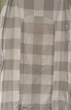 Dock A Tot Deluxe Cover 0-8 Months Gray White Stripe