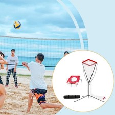 Volleyball Setter Training Net Adjustable Angle Height Easy to Assemble Self