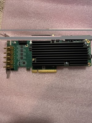 AJA CRV44-S-NF Corvid 44 with low profile PCIe bracket and passive heat sink