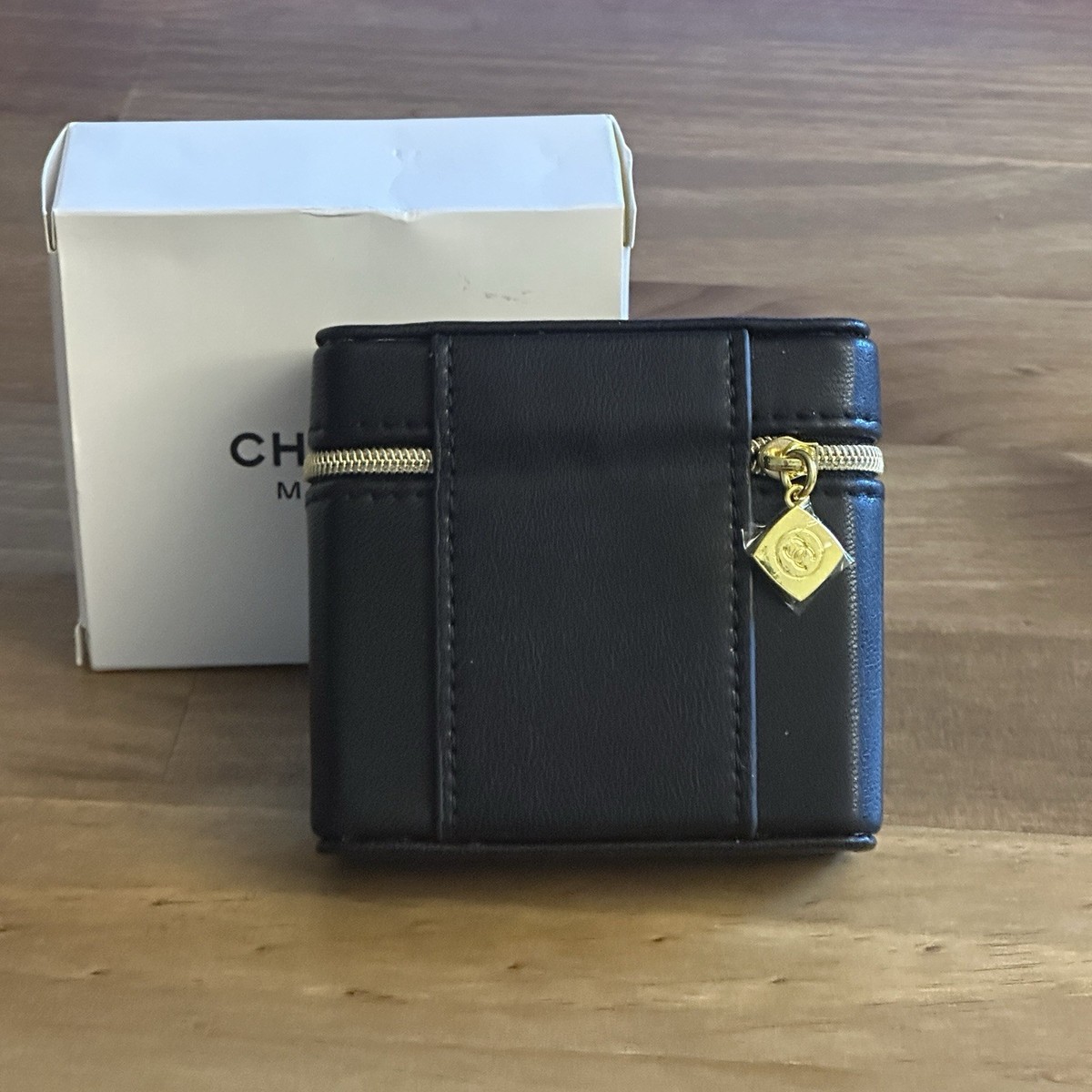CHANEL Black Lipstick Mirror Case VIP Gift | eBay