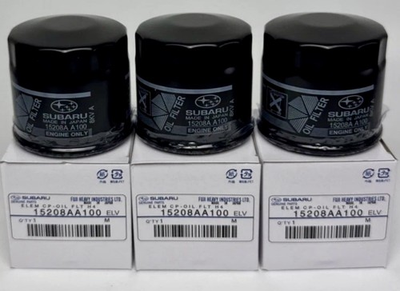 #ad OEM Genuine Subaru Engine Oil Filter 15208AA100 Genuine 3 PACK $38.00