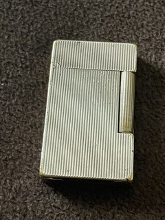 Vintage S.T. Dupont de Paris Gas Lighter Ligne 1 Made in France