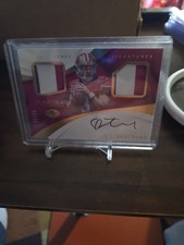 2017 Immaculate C.J. BEATHARD Dual Rookie Patch Jersey Auto /99 RC Jaguars RPA