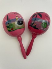 Handmade Maracas Cozumel set of 2