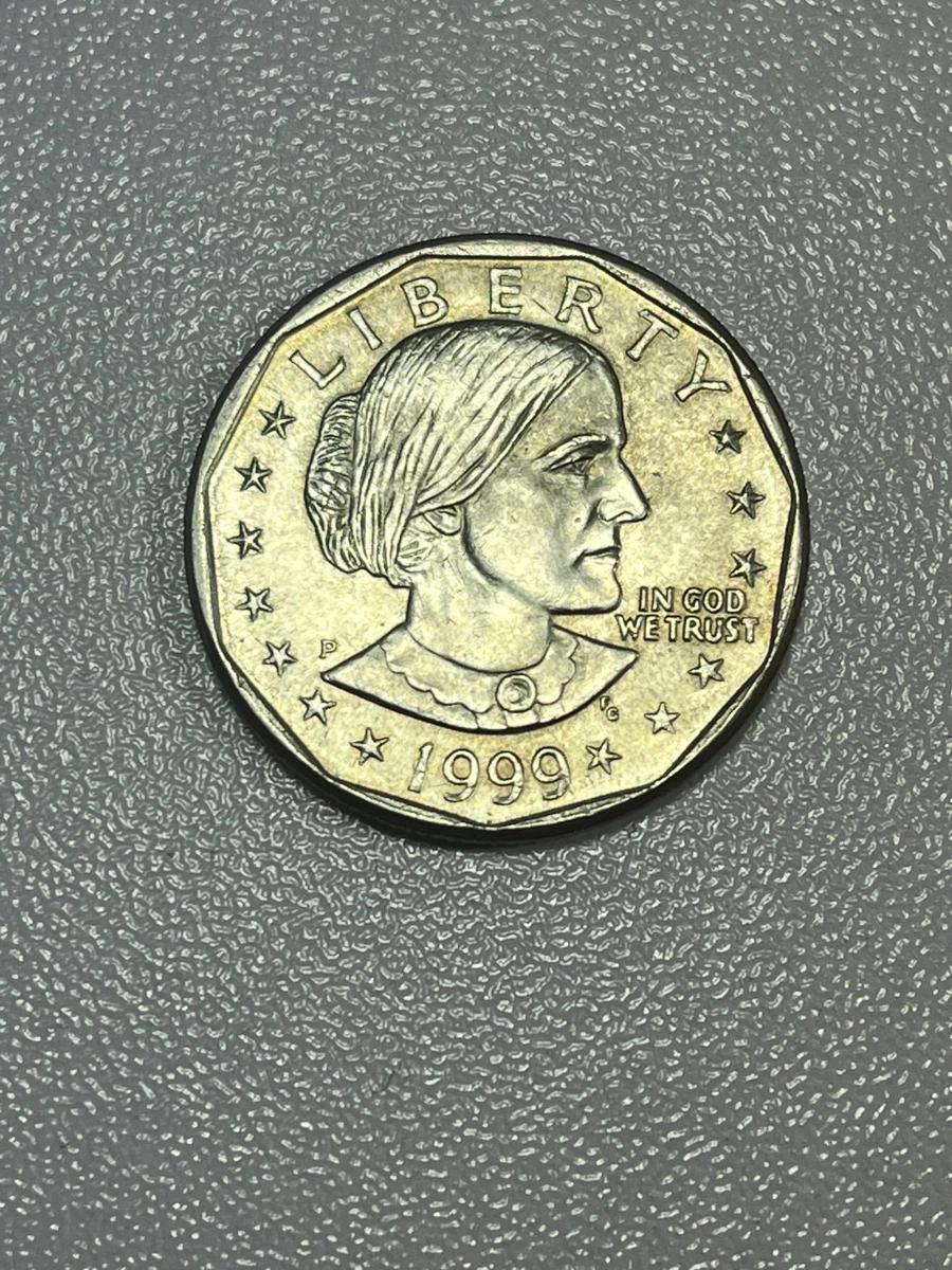 Uncirculated 1999 Susan B Anthony Dollars (1979-1981, 1999) for