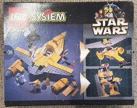 NEW IN SEALED BOX!! LEGO Star Wars Naboo Fighter 7141 Factory Sealed Retired Set