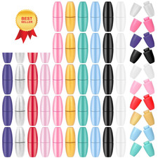 100 Sets Breakaway Clasps for Necklaces Safety Plastic 100 Set, Multicolor