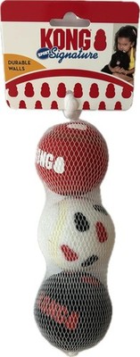 Kong Sport Signature Ball M Hundespielzeug 3er-Set