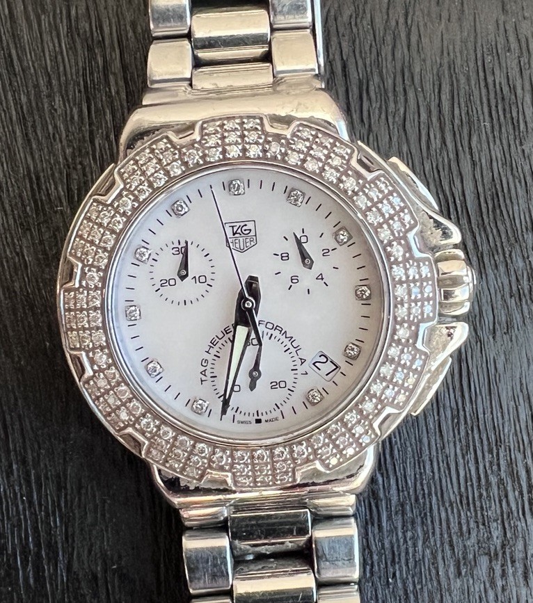 Formula 1 - Sapphire TAG Crystal  CAC1310.BA0852 Stainless Women's Watch Heuer - vintagewatches.pk