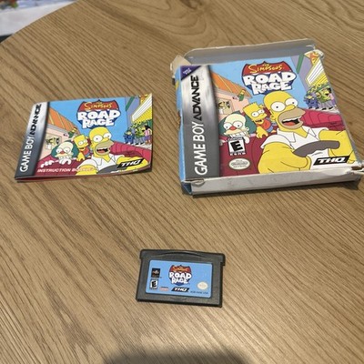 The Simpsons Road Rage Nintendo GameBoy Advance GBA OVP mit Handbuch