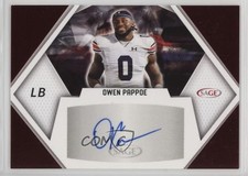 2023 SAGE High Series Auto Red Owen Pappoe #A-OP Auto 1mi4
