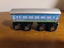 Wooden Railway Train Passenger Coach Train Car Excellent Condition