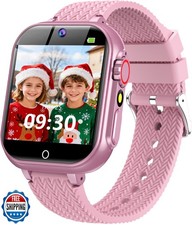 wepfum Kids Smart Watch for Girls Ages 5-12 with 32 Games, HD Tou