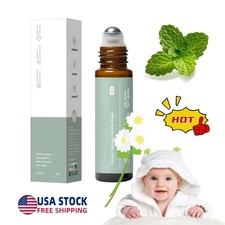 MAMA'S Teether Baby Teething Oil Roller, All Natural Teething Relief Roller New~