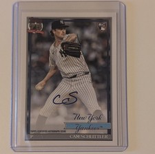 Topps 2026 Series 1 1991 Topps Baseball Autographs Cam Schlittler RC #91A-CAS