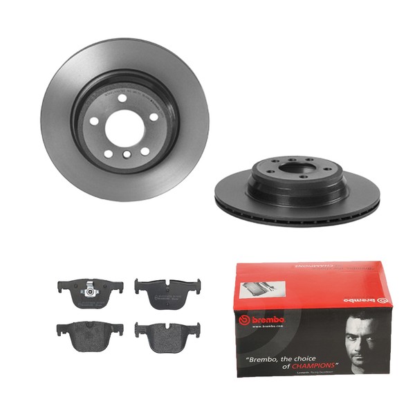 Brembo Bremsscheiben Ø330MM + BremsbelÄGe Hinten FÜR Bmw 3 4 Bmw-image