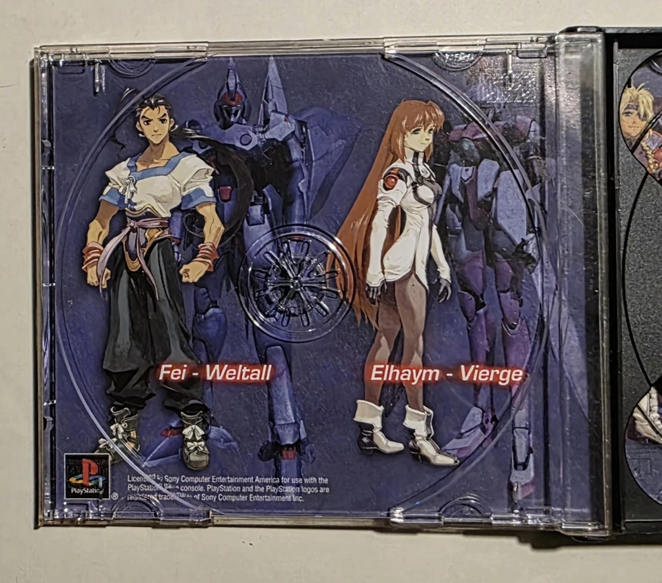 Xenogears PlayStation 1 Video Game 2-Disc RPG Classic Squaresoft + Manual  - Image 2 of 4