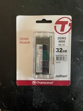 Transcend JetRam JM4800ASE-32G 32 GB 1 x 32 GB DDR5 4800 MHz 262-pin SO-DIMM