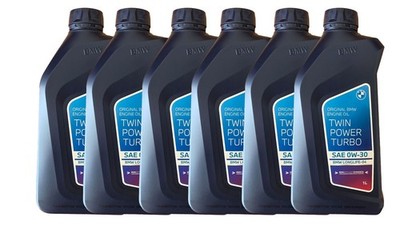 BMW ORIGINAL MOTORÖL 0W-30 TWIN POWER TURBO LONGLIFE 04 LL-04 6x1 Liter
