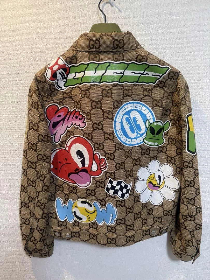 Giacca Patch Personaggio Gucci 24Ss