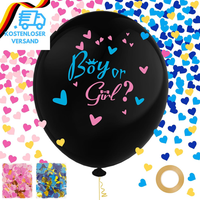 Gender Reveal Balloon, Gender Reveal Party Deko, Boy Or Girl Ballon, Ballons Zur