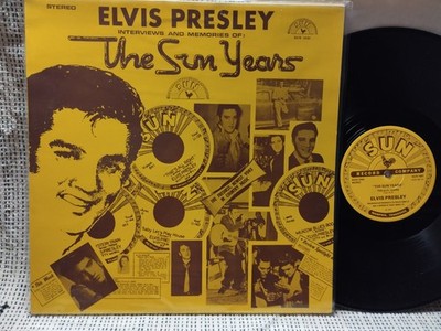 Elvis Presley 33 T LP The Sun Years CANADA 1977 EX / EX 