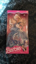 Mattel American Beauty Queen Barbie Doll 1991 3 In 1 Looks New In Box