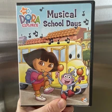 Dora the Explorer - Musical School Days (DVD, 2007, Checkpoint) + Free Extra DVD
