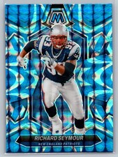 2024 Panini Mosaic #245 Richard Seymour Reactive Blue Prizm