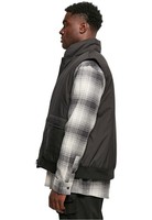 Herren Weste Puffer Vest 4XL Schwarz Urban Classics, Winterjacke, Outdoor