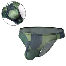Breathable G-string Everyday Comfort Breathable Fabric Camouflage Pattern