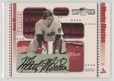 2004 Donruss Timelines Boys of Summer Silver Auto /100 Marty Marion #2 Auto 0n8