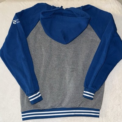 Vintage LA Dodgers Hoodie Mens XL Blue Gray Los Angeles MLB 