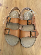 Toddler Sandals Cognac -Cat  Jack - SIZE 11 APPROX. 4-5 YEARS OLD 