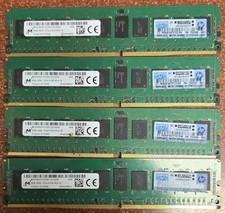 Micron 8gb 1rx4 pc4-2133P-RC0-10 Server Memory lot of 4