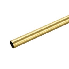 Brass Round Tube 11mm OD 1mm Wall Thickness 200mm Length Pipe Tubing