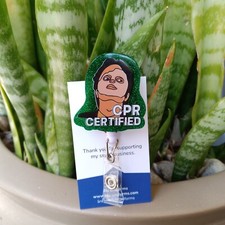 CPR Certified Badge Reel Holder/ ID / Clip