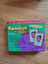 Edupress Spanish in a Flash Cards Set 2 EP62343