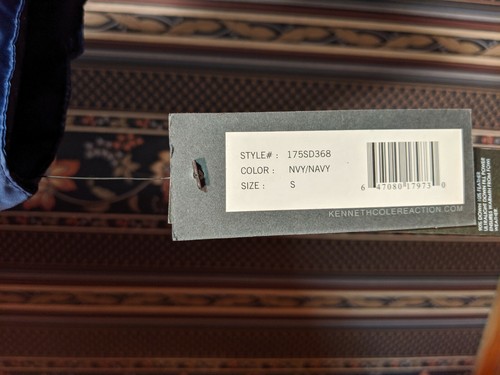 Abrigo amortiguador de plumón Kenneth Cole Reaction nuevo con etiquetas para mujer azul marino empacable - Imagen 4 de 7