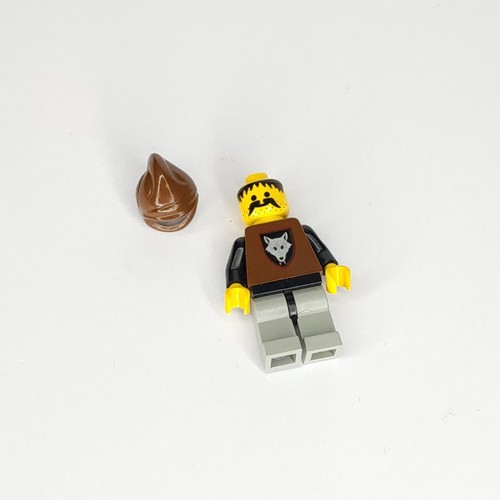 Vintage Lego Wolfpack Renegade Minifigure W/ Mini Fig 6038 6075 6082 Castle 90's - Picture 5 of 5