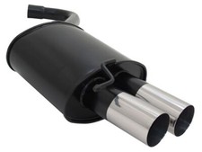 Novus Sportendschalldämpfer für BMW E90 / E91 (390L) 2x 76mm RL-Design