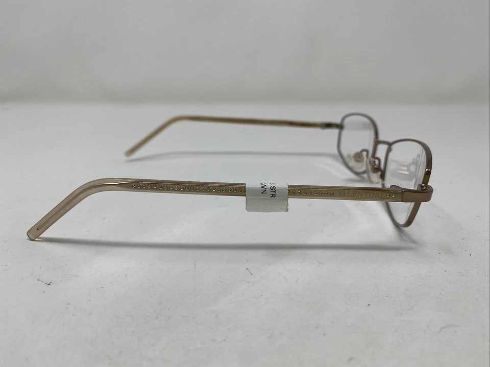 Marco de gafas de borde completo marrón Valentino Italy V5503/STR 0NDY 53-17-130 J181 Foto 4 de 4